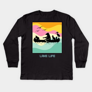 Lake Life Kids Long Sleeve T-Shirt